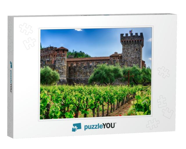 Vineyards of Napa Valley Wine Country... Jigsaw Puzzle