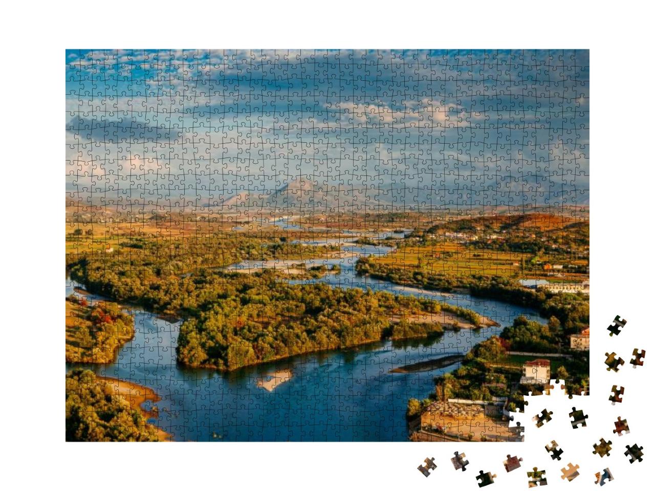 River in Albania... Jigsaw Puzzle with 1000 pieces