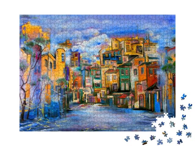 Cloudy Yard... Jigsaw Puzzle with 1000 pieces