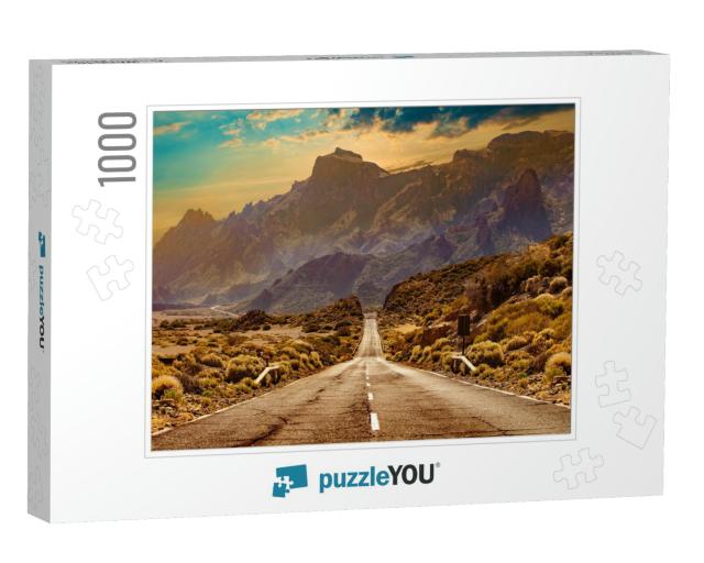 Image Related to Unexplored Road Journeys & Adventures. R... Jigsaw Puzzle with 1000 pieces