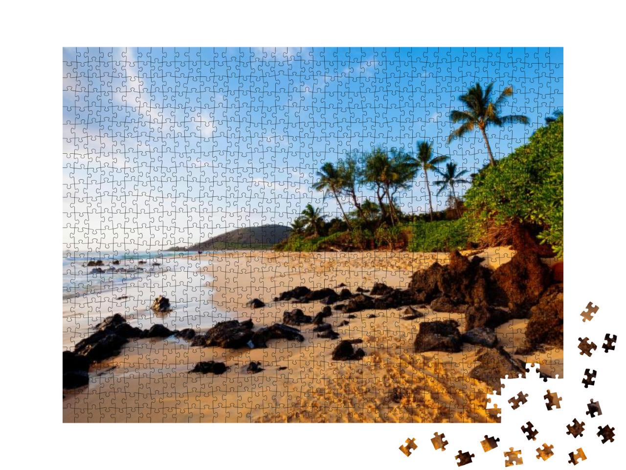 Makena Beach Hawaii... Jigsaw Puzzle with 1000 pieces