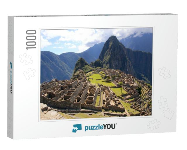 Mysterious City - Machu Picchu, Peru... Jigsaw Puzzle with 1000 pieces