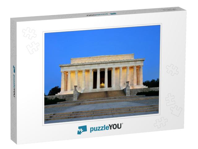 Lincoln Memorial At Dawn... Jigsaw Puzzle