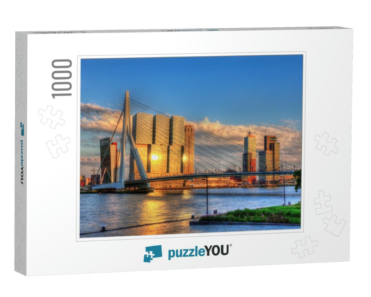 View of Rotterdam - Netherlands... Jigsaw Puzzle with 1000 pieces