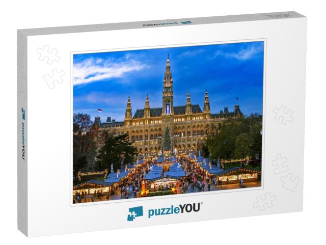 Christmas Market Vienna... Jigsaw Puzzle