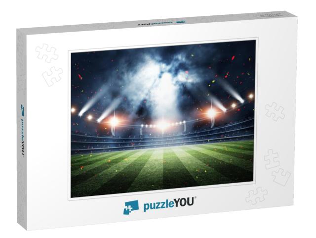 Stadium, 3D Rendering... Jigsaw Puzzle