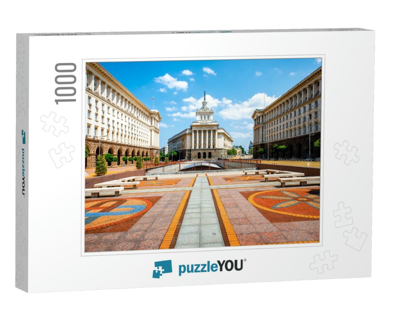An Architectural Ensemble of Three Socialist Classicism E... Jigsaw Puzzle with 1000 pieces
