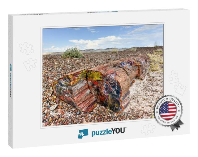 The Crystal Forest in the Petrified Forest National Park... Jigsaw Puzzle