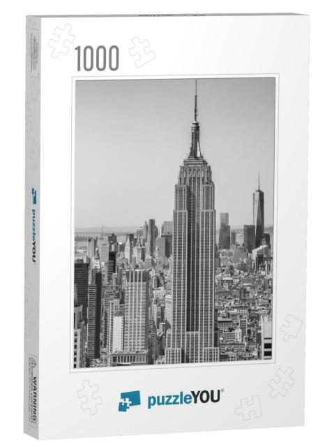 New York City Aerial Skyline... Jigsaw Puzzle with 1000 pieces