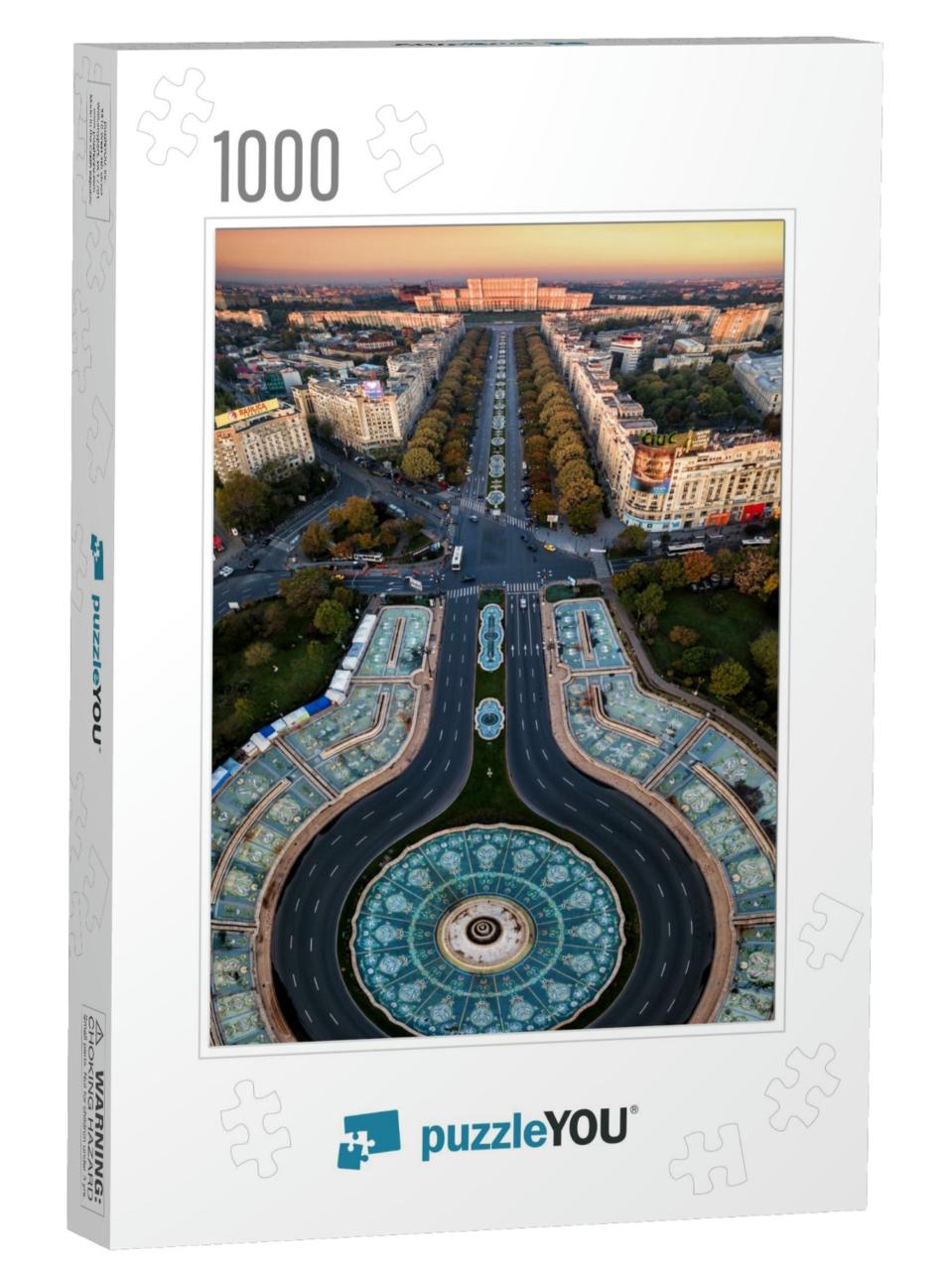 Bucharest Capital City of Romania... Jigsaw Puzzle with 1000 pieces