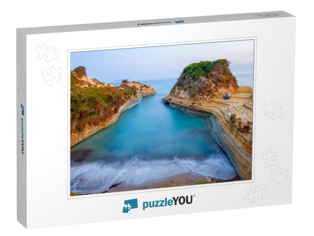 Famous Canal Damour Beach with Beautiful Rocky Coastline... Jigsaw Puzzle