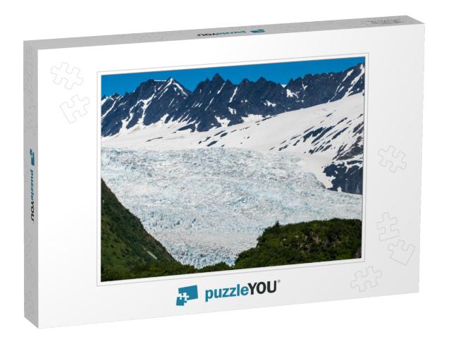 Glaciers in Kanai Fjords... Jigsaw Puzzle