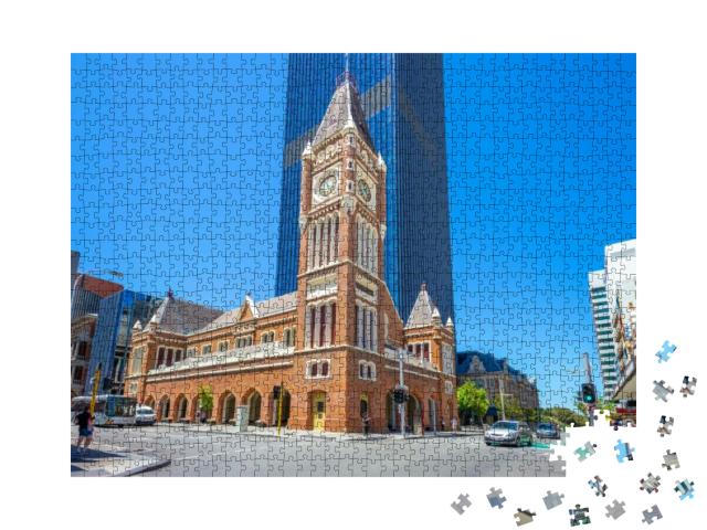 Perth Town Hall in Australia Built by Convicts... Jigsaw Puzzle with 1000 pieces