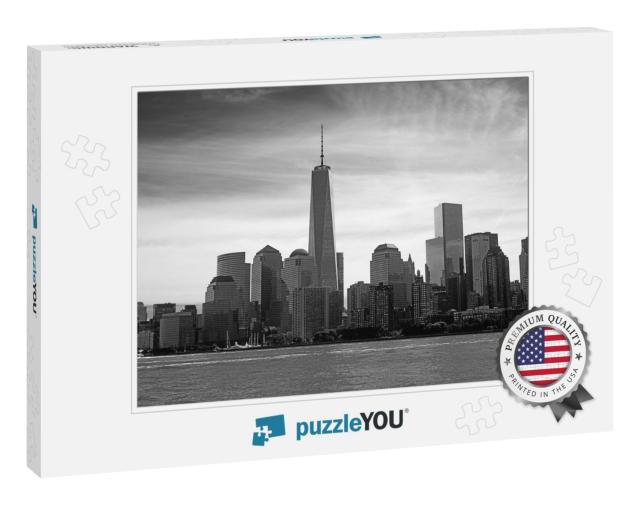 View of the Manhattan Island from the Hudson River... Jigsaw Puzzle