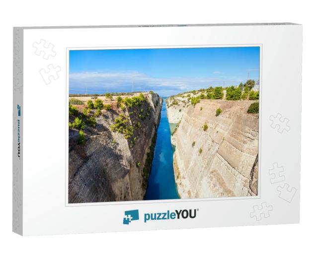 The Corinth Canal is a Canal that Connects the Gulf of Co... Jigsaw Puzzle