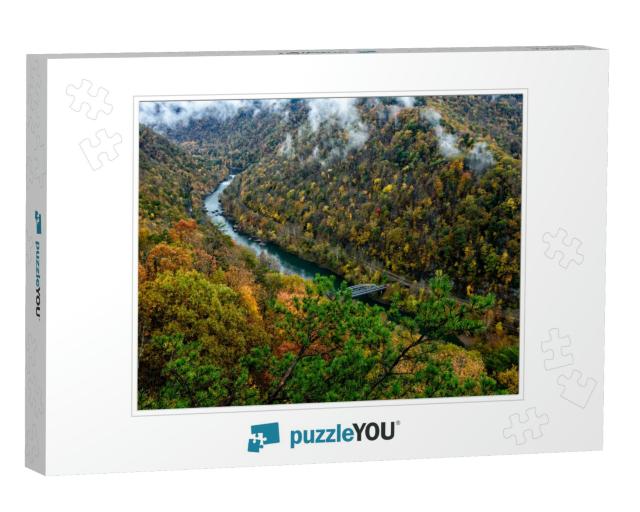 New River Gorge National Park & Preserve, Fayette County... Jigsaw Puzzle