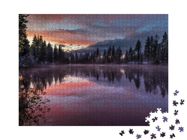 Lassen Volcanic National Park in California... Jigsaw Puzzle with 1000 pieces