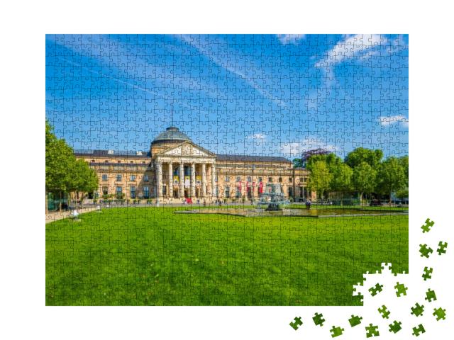 Casino, Wiesbaden... Jigsaw Puzzle with 1000 pieces