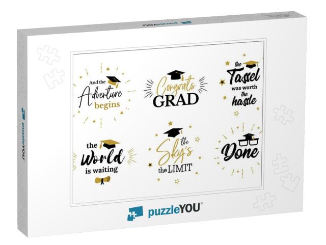 Inspiration & Motivation Graduation Party Quotes... Jigsaw Puzzle