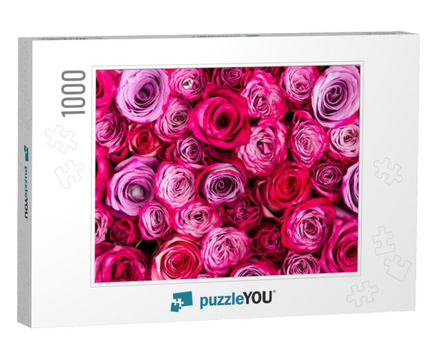 Red Rose... Jigsaw Puzzle with 1000 pieces