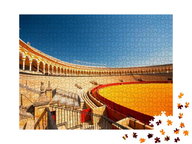 The Bull Arena of Seville, Spain... Jigsaw Puzzle with 1000 pieces