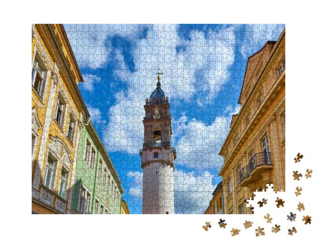 Tower Reichenturm in Bautzen, Germany... Jigsaw Puzzle with 1000 pieces
