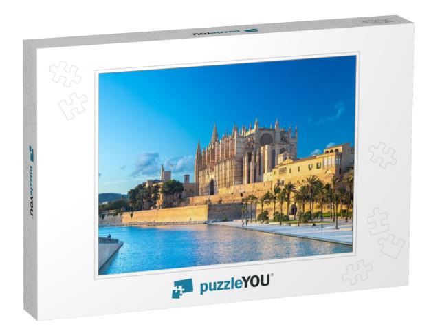 Panoramic View of Palma De Majorca, Mallorca Balearic Isl... Jigsaw Puzzle