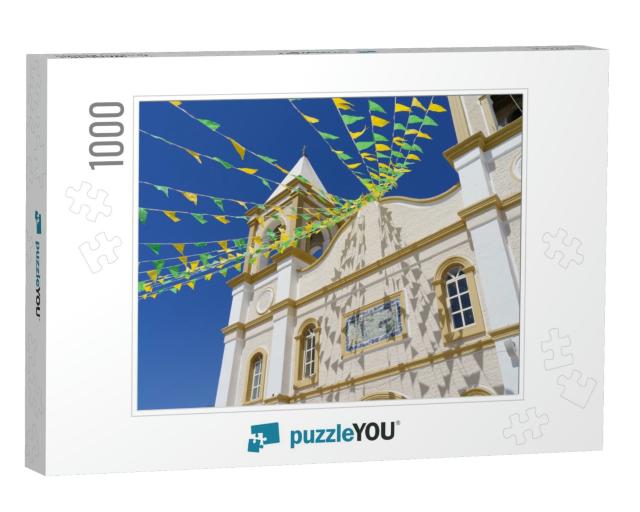 This Image Shows the Mision De San Jose Church in San Jos... Jigsaw Puzzle with 1000 pieces