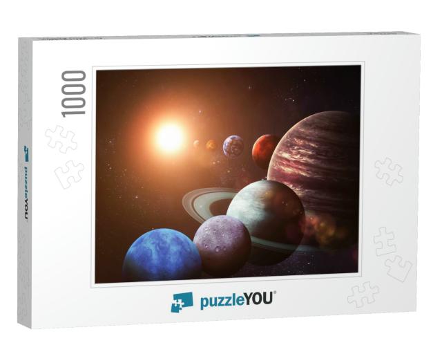 Solar System & Space Objects. Elements of This Image Furn... Jigsaw Puzzle with 1000 pieces