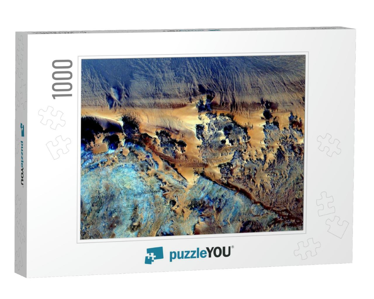 Magical Cliffs, Abstract Photography of the Deserts of Af... Jigsaw Puzzle with 1000 pieces