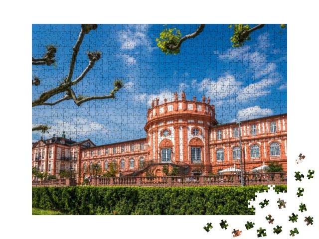 Castle Biebrich, Wiesbaden... Jigsaw Puzzle with 1000 pieces