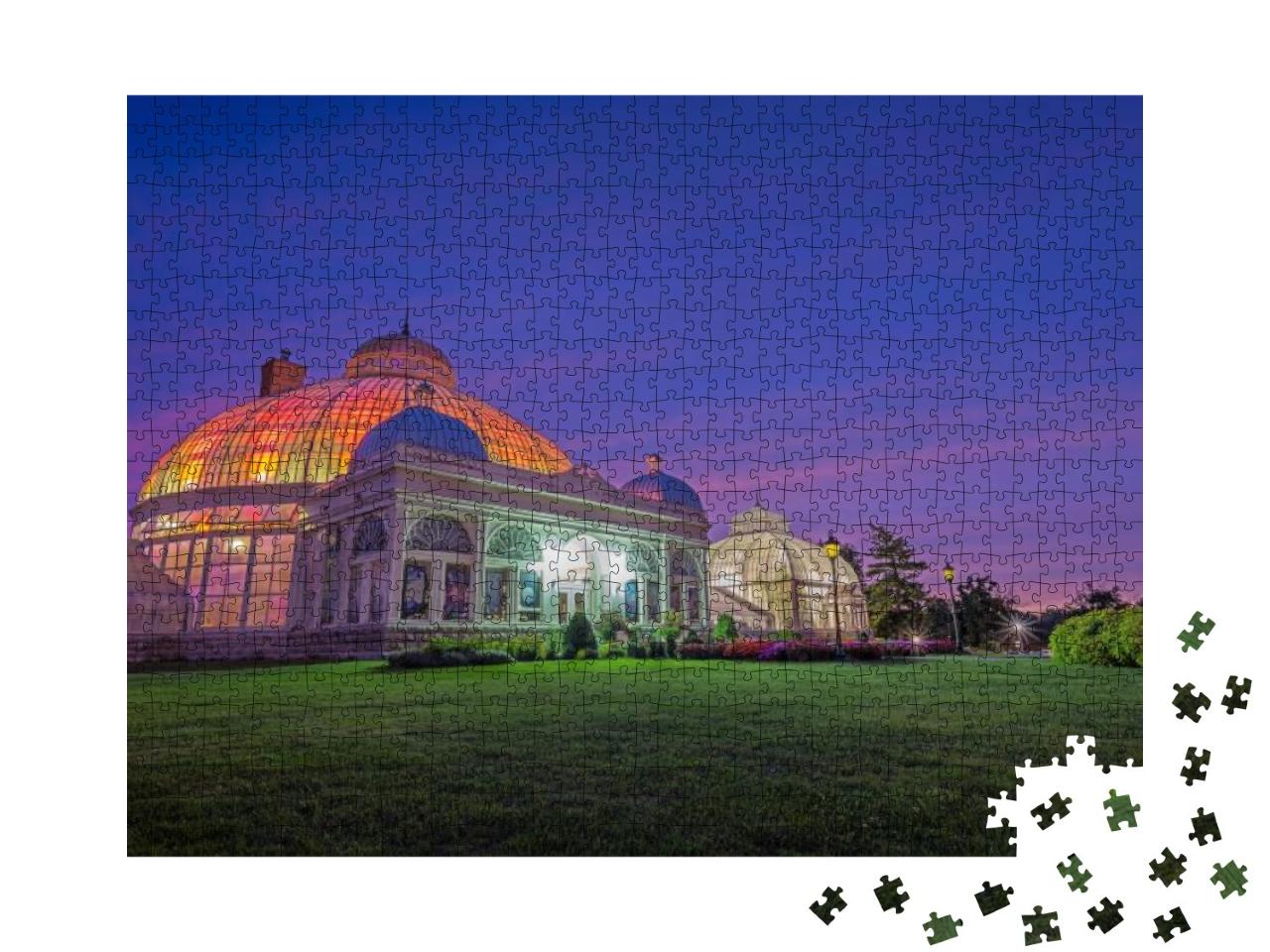 Buffalo & Erie County Botanical Gardens. the Buffalo & Er... Jigsaw Puzzle with 1000 pieces