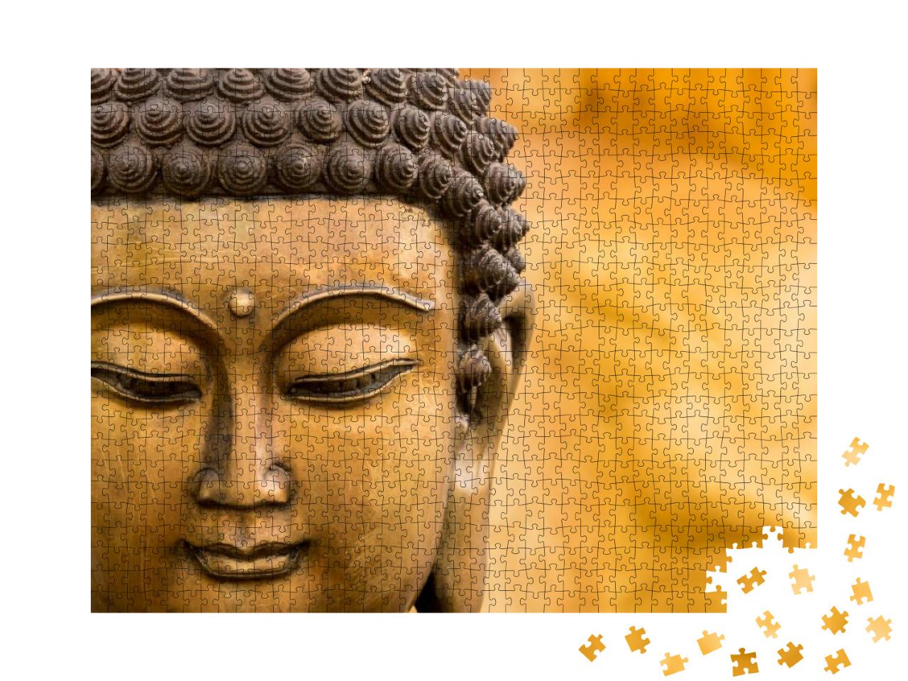 Buddha Statue Used as Amulets of Buddhism Religion... Jigsaw Puzzle with 1000 pieces