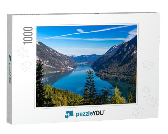 Lake Achen - Achensee... Jigsaw Puzzle with 1000 pieces