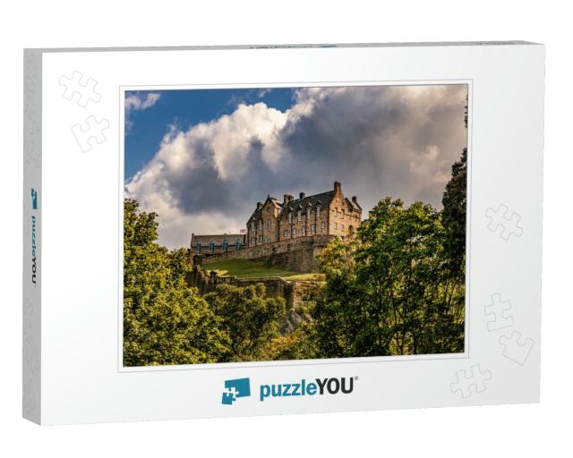 Edinburgh Castle View, Scotland Ku, Traveling in Europe... Jigsaw Puzzle