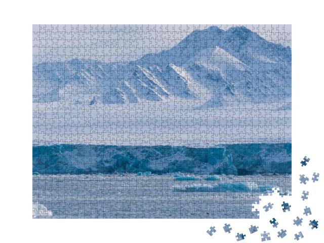 Norway Landscape Ice Nature of the Glacier Mountains of S... Jigsaw Puzzle with 1000 pieces