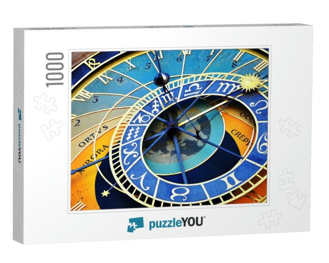 Prague Astronomical Clock in the Old Town of Prague... Jigsaw Puzzle with 1000 pieces