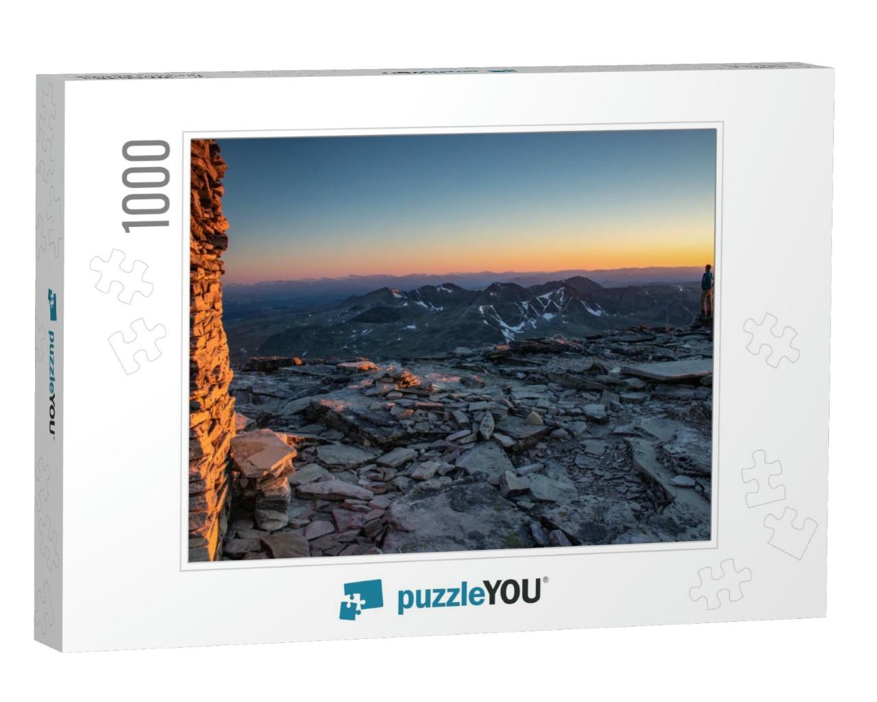 The View from Rondeslottet, the Highest Peak in Rondane N... Jigsaw Puzzle with 1000 pieces
