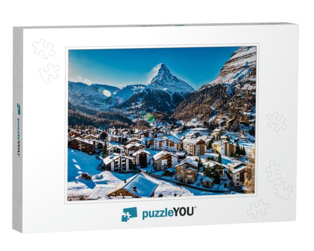 Zermatt & Matterhorn Mountain... Jigsaw Puzzle