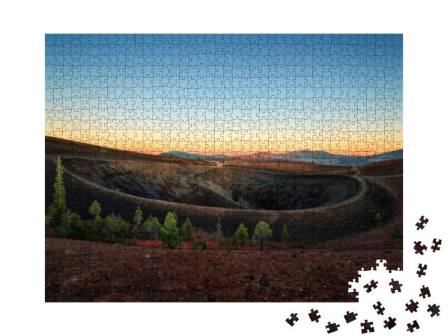 Lassen Volcano Cinder Cone... Jigsaw Puzzle with 1000 pieces