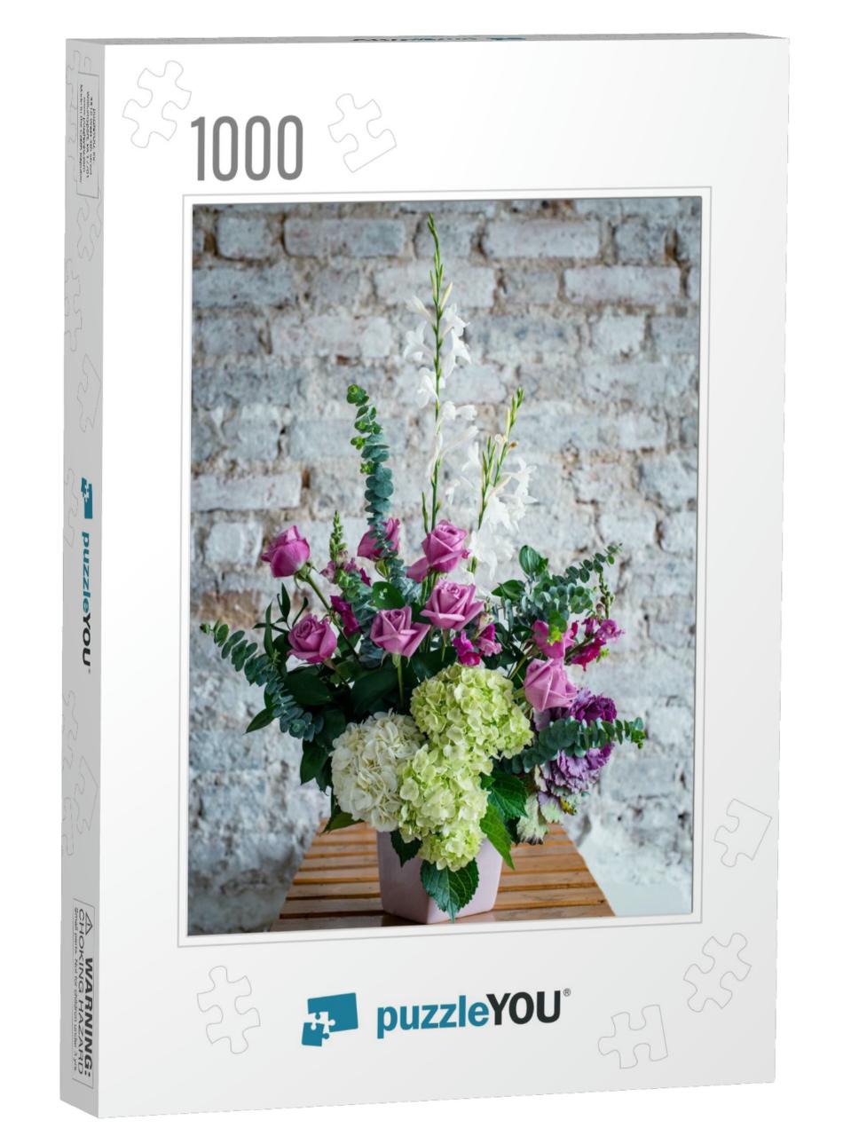 Decorative Flowers of Colombia, Floral Arrangements... Jigsaw Puzzle with 1000 pieces