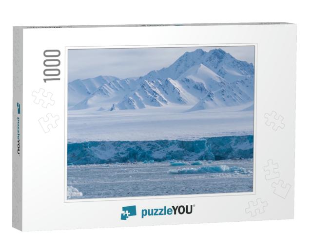 Norway Landscape Ice Nature of the Glacier Mountains of S... Jigsaw Puzzle with 1000 pieces