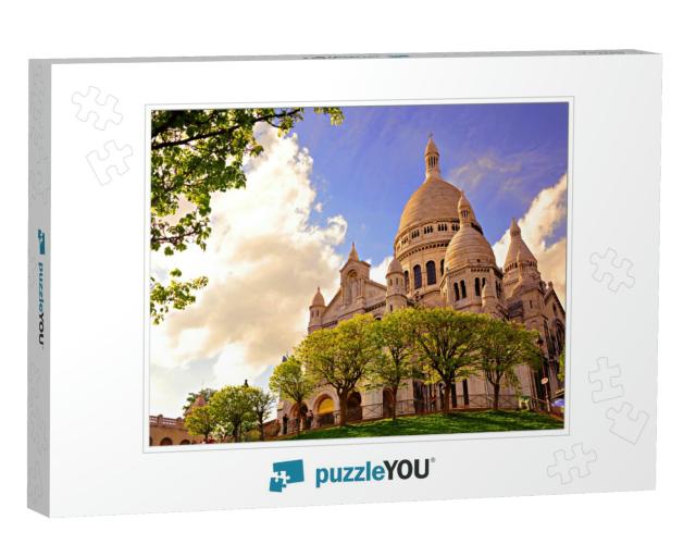 The Famous & Symbolic Sacre Coeur in Montmartre, Paris, F... Jigsaw Puzzle