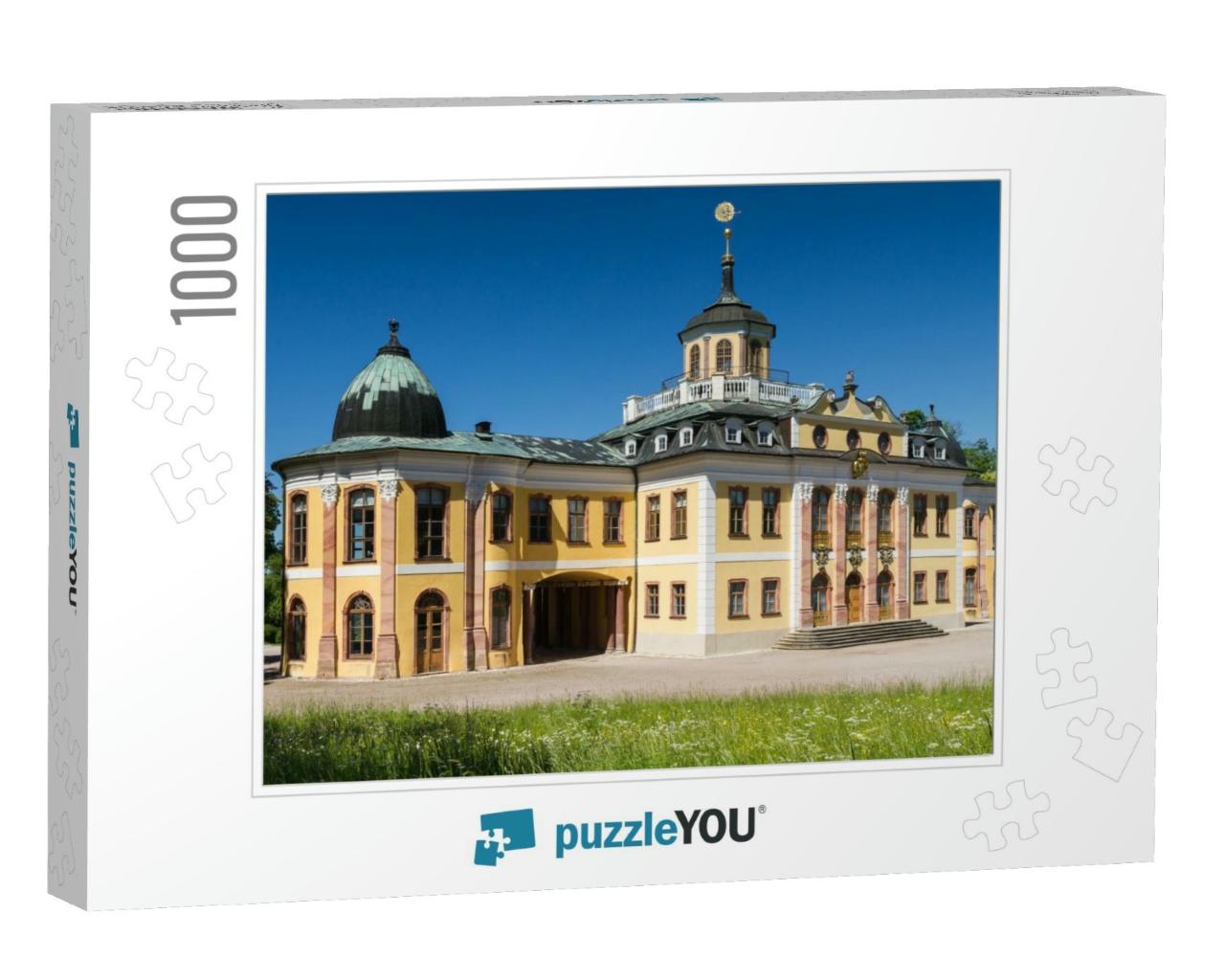 Panorama of Baroque Schloss Belvedere, Weimar, Thuringia... Jigsaw Puzzle with 1000 pieces