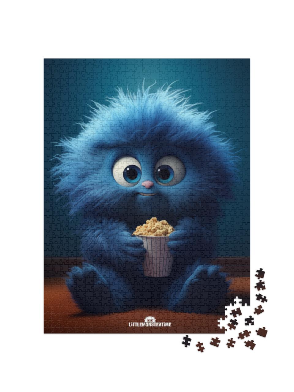 LITTLEMONSTERTIME: Hugz Jigsaw Puzzle with 1000 pieces