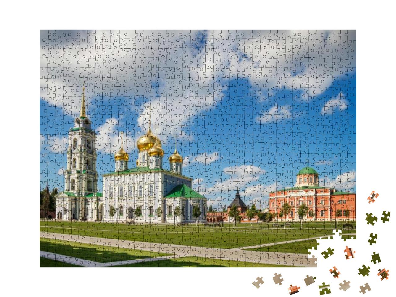 Tula City, Russia. the Assumption & Epiphany Cathedral of... Jigsaw Puzzle with 1000 pieces