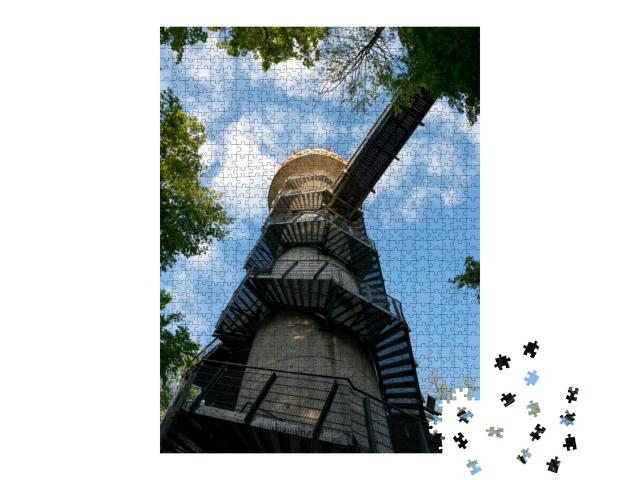 View of the Lookout Tower from Below Treetop Path in the... Jigsaw Puzzle with 1000 pieces