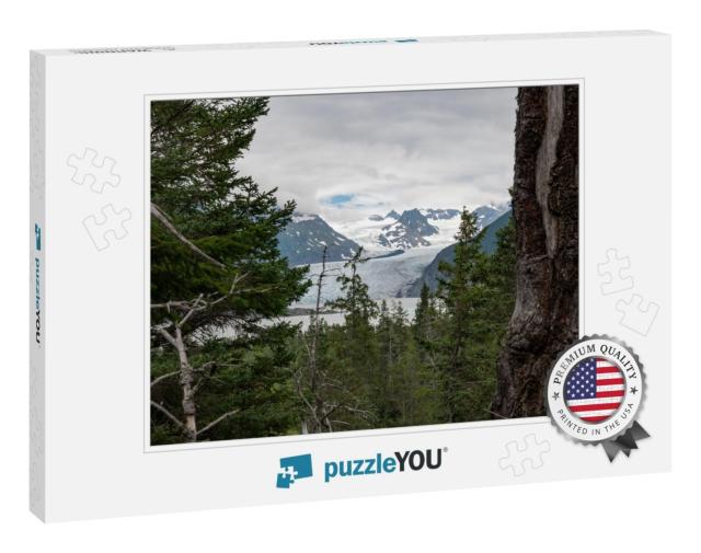 Hiking in Kenai Fjords National Park in Alaska... Jigsaw Puzzle