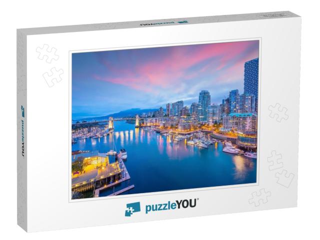 Beautiful View of Downtown Vancouver Skyline, British Col... Jigsaw Puzzle