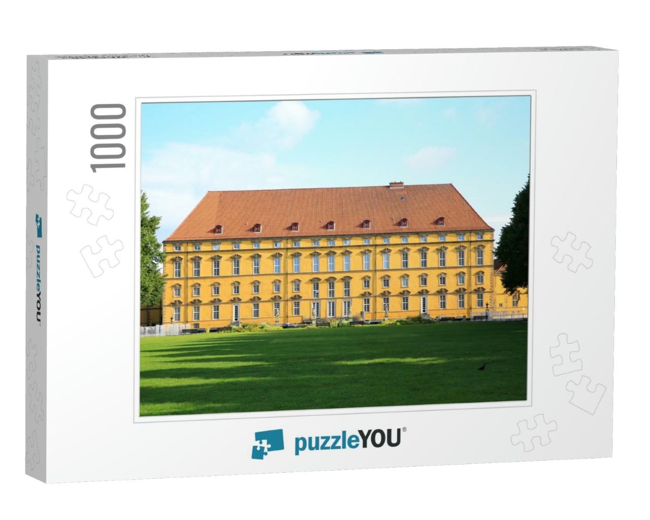 The Historic Castle Osnabrueck in Lower Saxony, Germany... Jigsaw Puzzle with 1000 pieces
